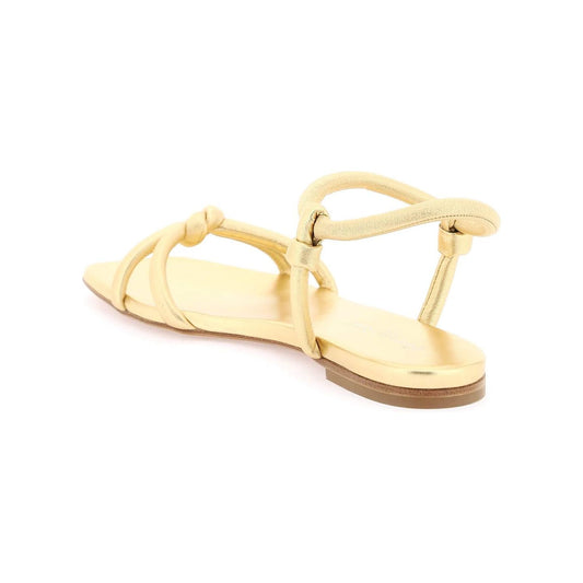 Gianvito Rossi juno 05 metallic nappa sandals Sandals Gianvito Rossi