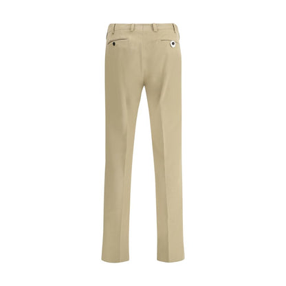 Germano Beige Cotton Chino Pants Germano