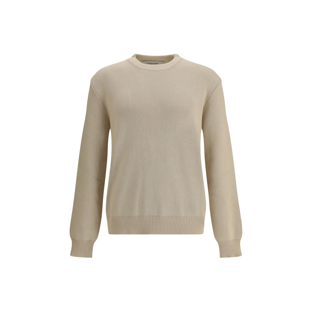 Golden Goose Beige Cotton Sweatshirt Golden Goose