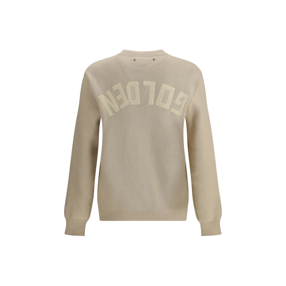 Golden Goose Beige Cotton Sweatshirt Golden Goose