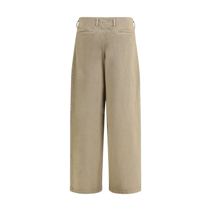 Golden Goose Bicolor Cotton Casual Pants Golden Goose