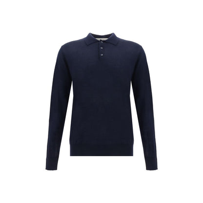 Golden Goose Blue Fleece Wool Shirt Golden Goose