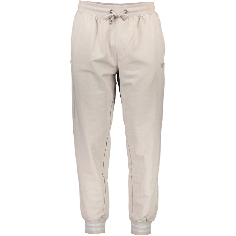 Guess Jeans Beige Cotton Men's Trackpants Guess Jeans