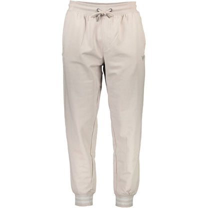 Guess Jeans Beige Cotton Men's Trackpants Guess Jeans