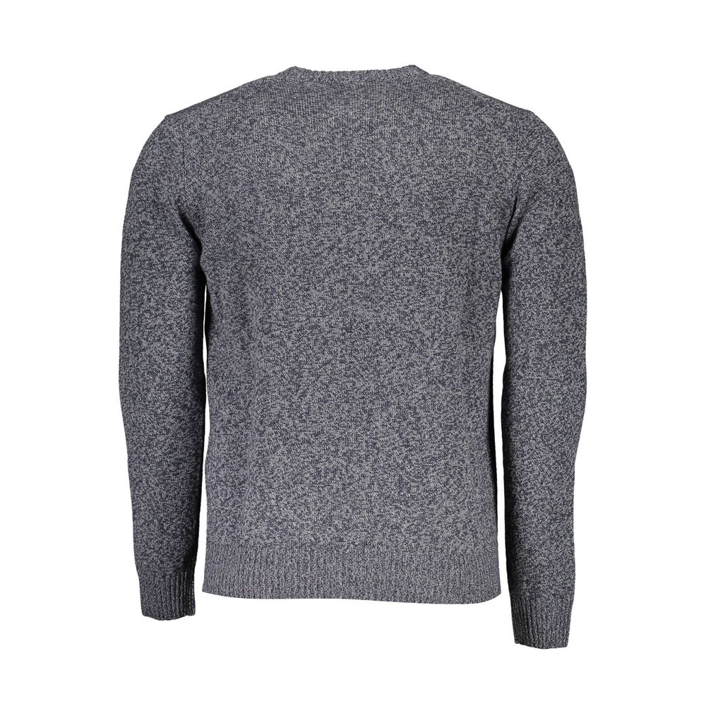 Harmont & Blaine Blu Wool Men Sweater
