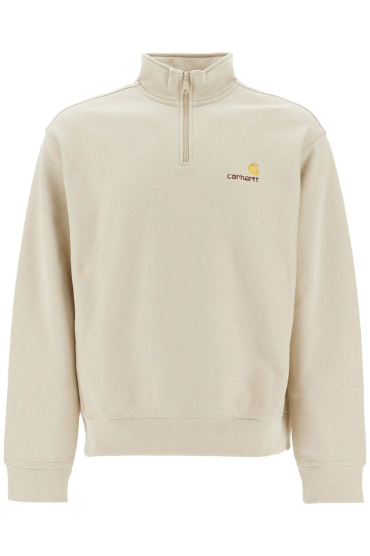 Carhartt Wip "american script half-zip sweat