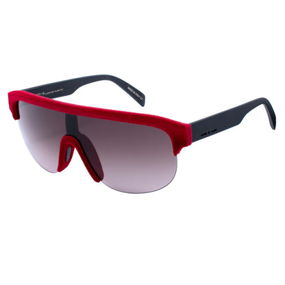 Italia Independent Red Acetate Sunglasses