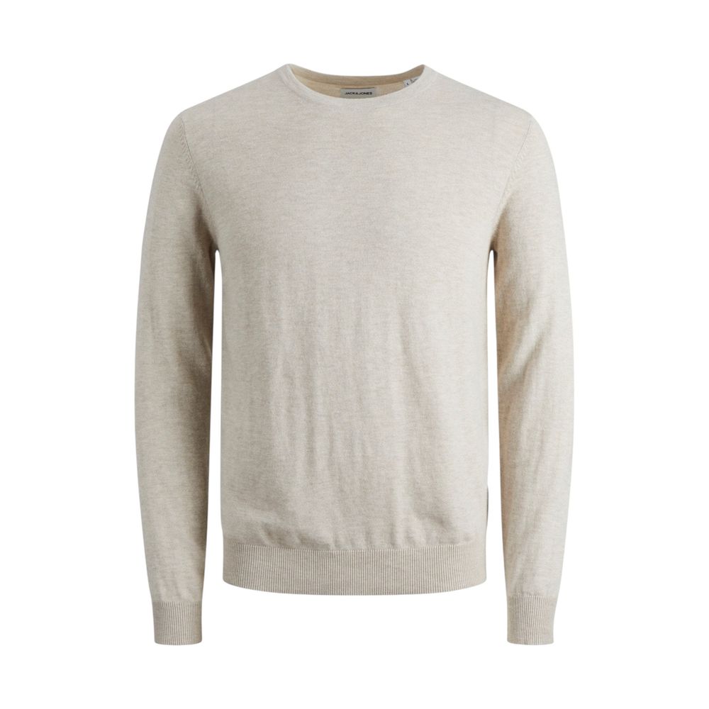 Jack Jones Beige Cotton Sweatshirt Jack Jones