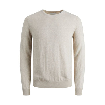 Jack Jones Beige Cotton Sweatshirt Jack Jones