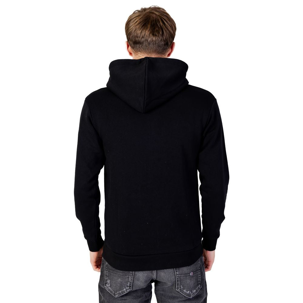 Jack Jones Black Polyester Hoodie