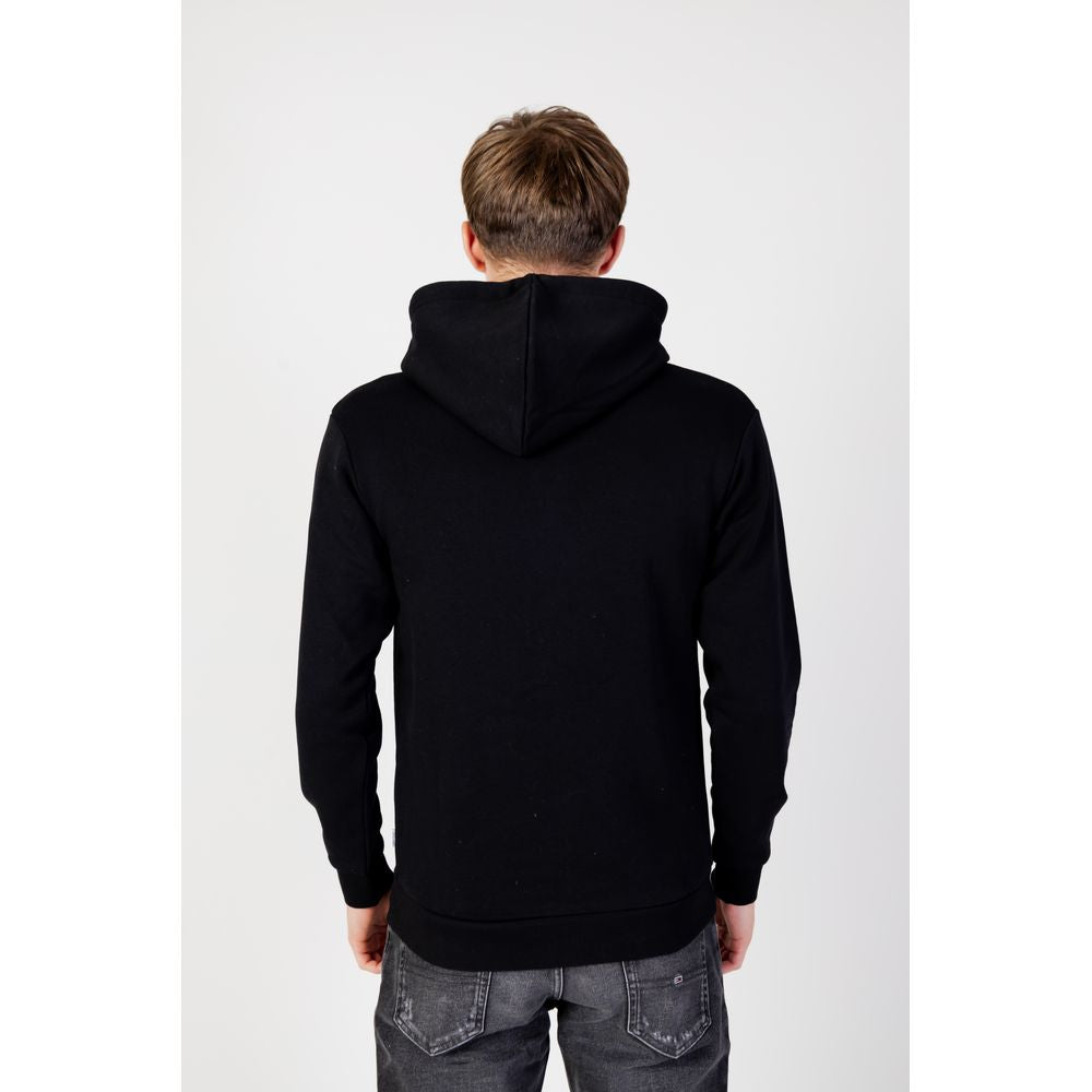 Jack Jones Black Polyester Hoodie Jack Jones