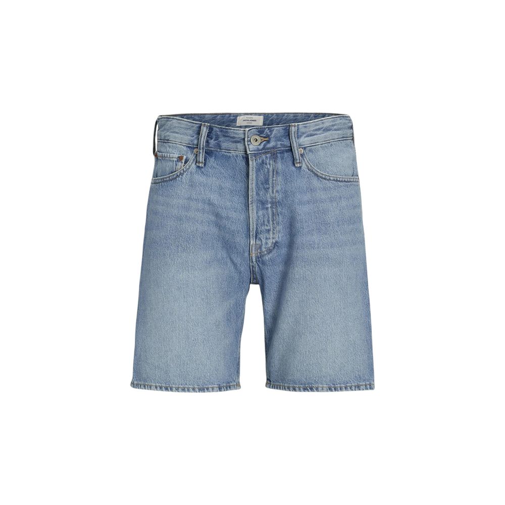 Jack Jones Blue Cotton Bermuda Shorts Jack Jones
