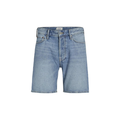 Jack Jones Blue Cotton Bermuda Shorts Jack Jones
