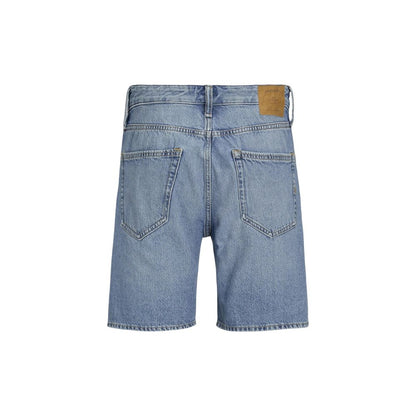 Jack Jones Blue Cotton Bermuda Shorts Jack Jones