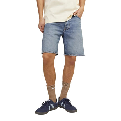 Jack Jones Blue Cotton Bermuda Shorts Jack Jones