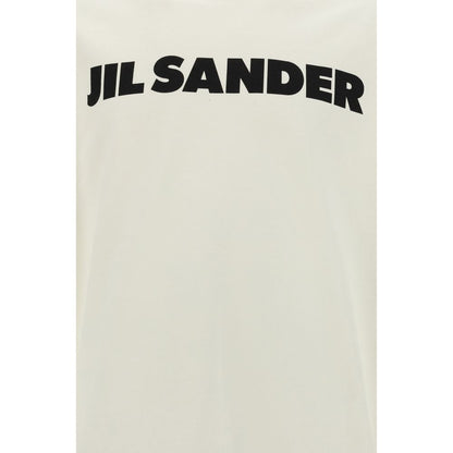 Jil Sander White Cotton T-Shirt