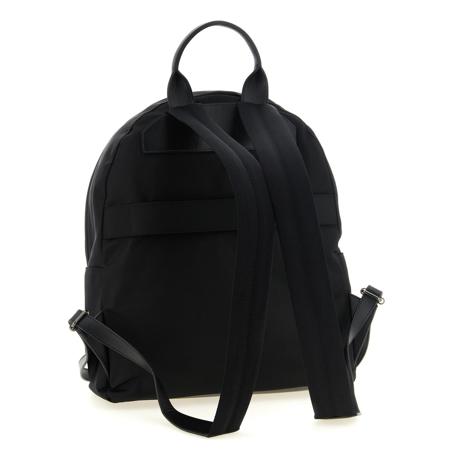 Kiton Black Polyamide Backpack