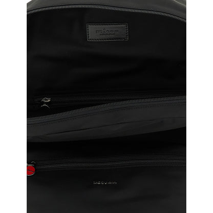 Kiton Black Polyamide Backpack