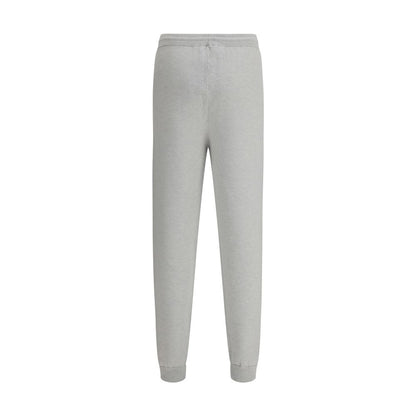 Kiton Gray Elastane Casual Pants Kiton