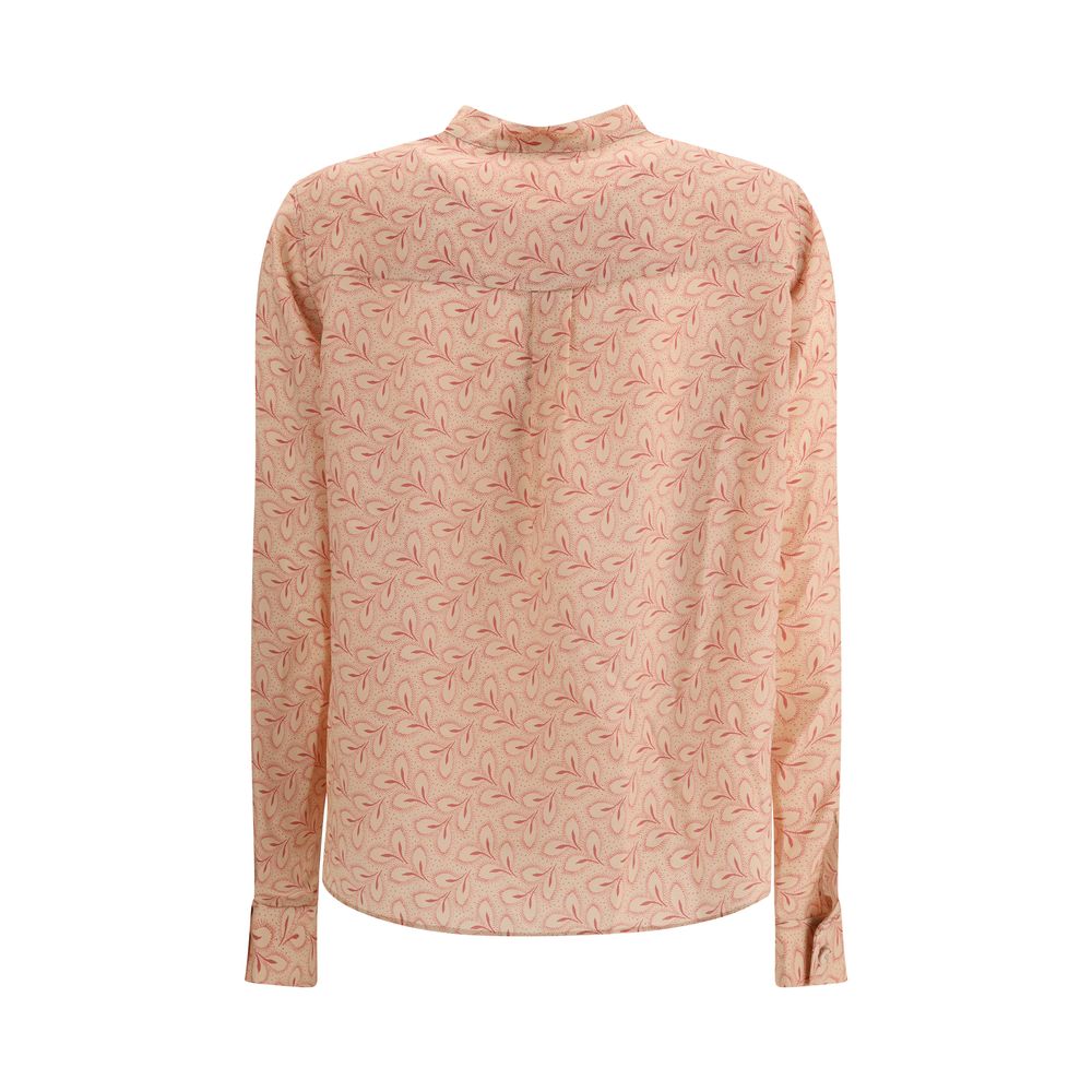 Kristina Ti Multicolor Silk Pattern Shirt Kristina Ti