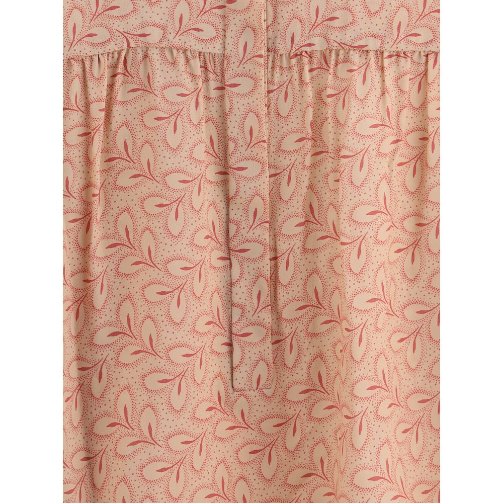 Kristina Ti Multicolor Silk Pattern Shirt Kristina Ti