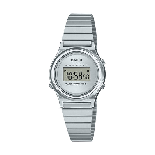 CASIO VINTAGE Mod. MINI COLLECTION SLIM ROUND - SILVER-0