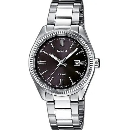 CASIO COLLECTION Mod. LADY DATE - BLACK WATCHES