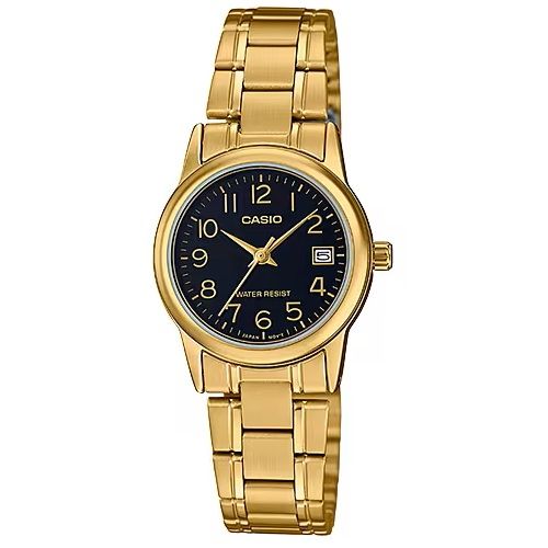 CASIO COLLECTION Mod. LADY DATE. GOLD - BLACK