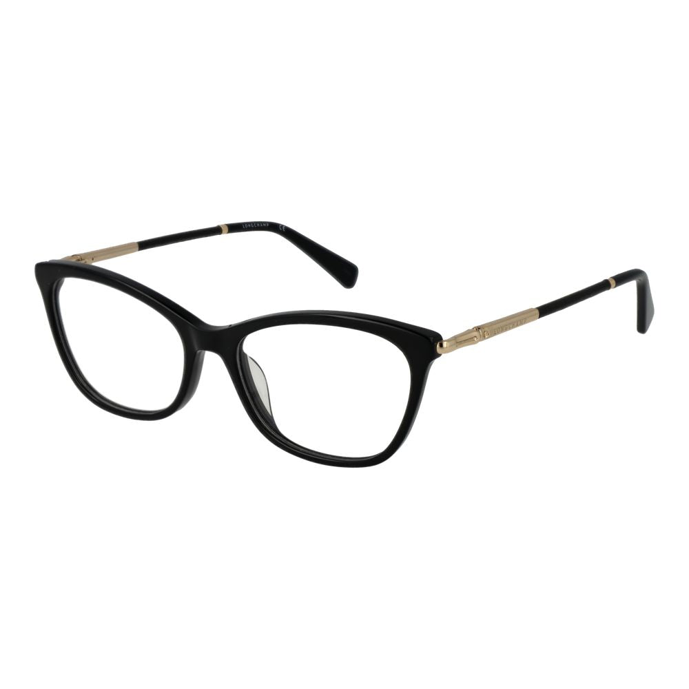 Longchamp Black Plastic Glasses (Frames) Longchamp