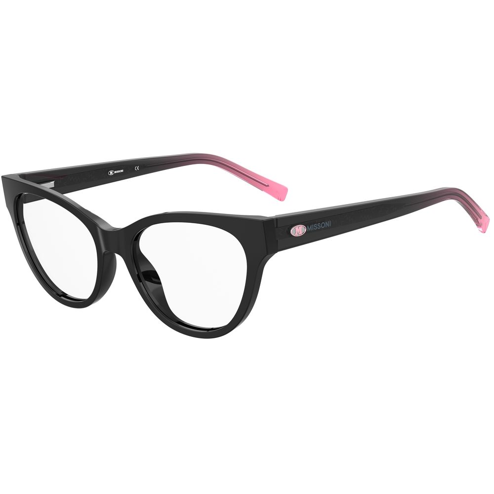 M Missoni Black Acetate Glasses (Frames) M Missoni