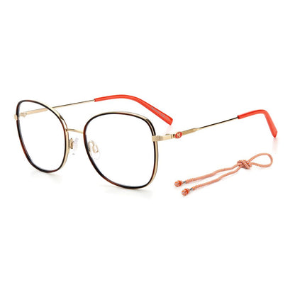 M Missoni Gold Metal Glasses (Frames) M Missoni