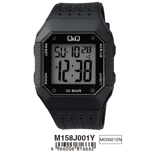 Q&Q Mod. GENT DIGITAL MULTIFUNCTION-0