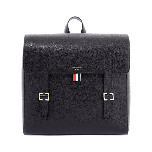 Thom Browne hammered leather backpack for men Backpacks Thom Browne