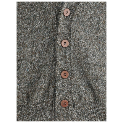 Magliano Gray Wool Cardigan Magliano