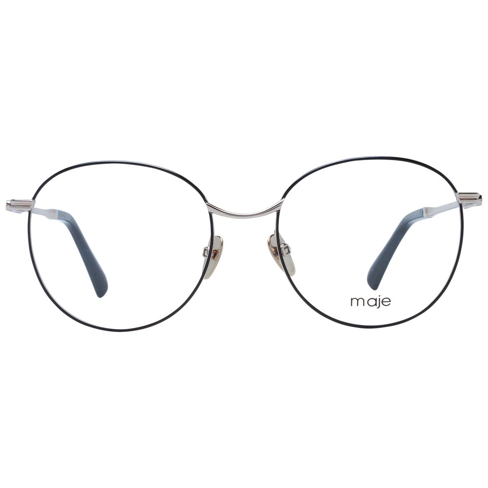Maje Black Metal Glasses (Frames) Maje