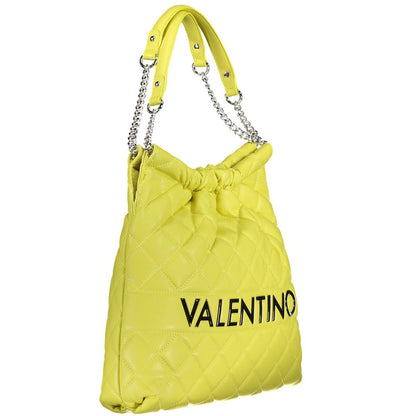 Mario Valentino Giallo Poliuretano Women Shoulder Bag