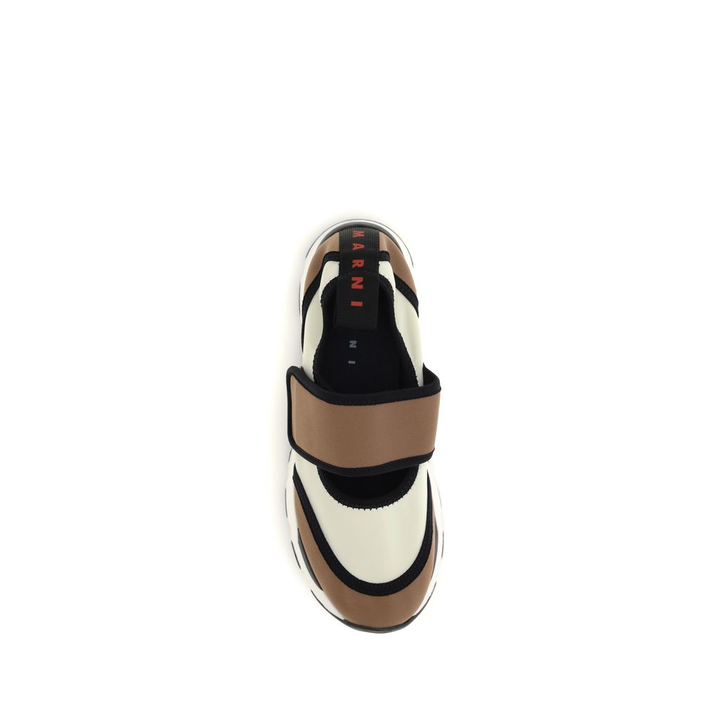 Marni Multicolor Polyamide Athletic Sneakers 1728,72470364320,Athletic - Sneakers - Shoes,EU36/US6,EU37/US7,EU38/US8,EU39/US9,Marni,Multicolor,New with tags,Shoes,Sneakers - Shoes,Women