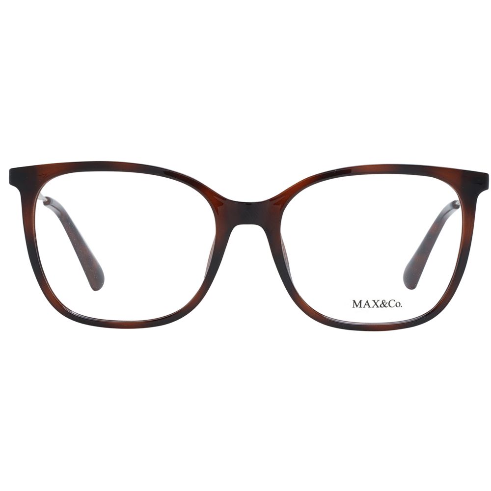 Max & Co Brown Metal & Plastic Glasses (Frames) Max & Co