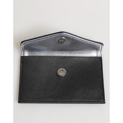 Michael Kors Black Saffiano Leather Envelope Holder Men's Accessory Wallet