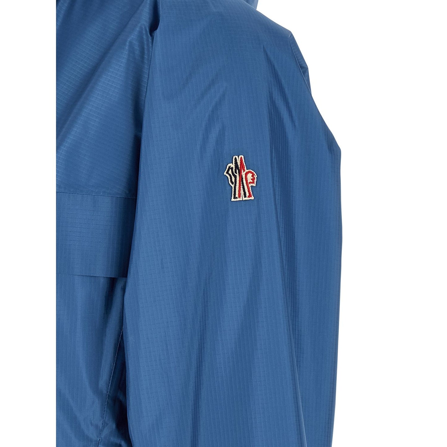 Moncler Grenoble Blue Polyamide Shell Jacket