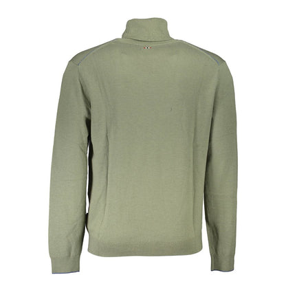 Napapijri Verde Wool Men Sweater