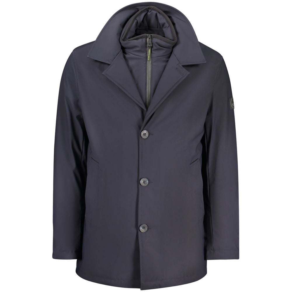 North Sails Blue Polyester Men's Jacket 1728,67403481248,Blue,Clothing,Jackets & Coats - Clothing,Men,New with tags,North Sails,S,Trench Coats - Jackets & Coats - Clothing