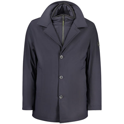 North Sails Blue Polyester Men's Jacket 1728,67403481248,Blue,Clothing,Jackets & Coats - Clothing,Men,New with tags,North Sails,S,Trench Coats - Jackets & Coats - Clothing
