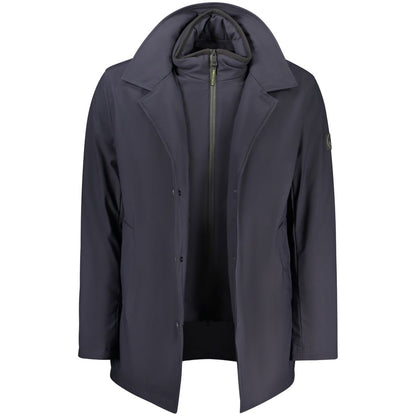 North Sails Blue Polyester Men's Jacket 1728,67403481248,Blue,Clothing,Jackets & Coats - Clothing,Men,New with tags,North Sails,S,Trench Coats - Jackets & Coats - Clothing