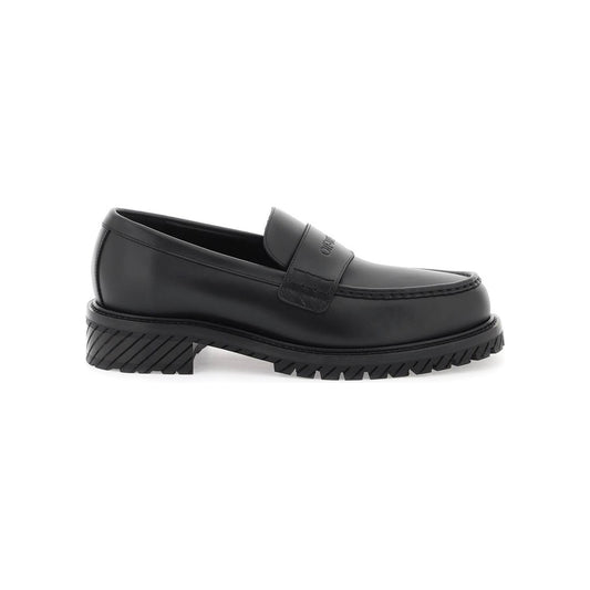 Off-White leather loafers for Moccasins Off-White