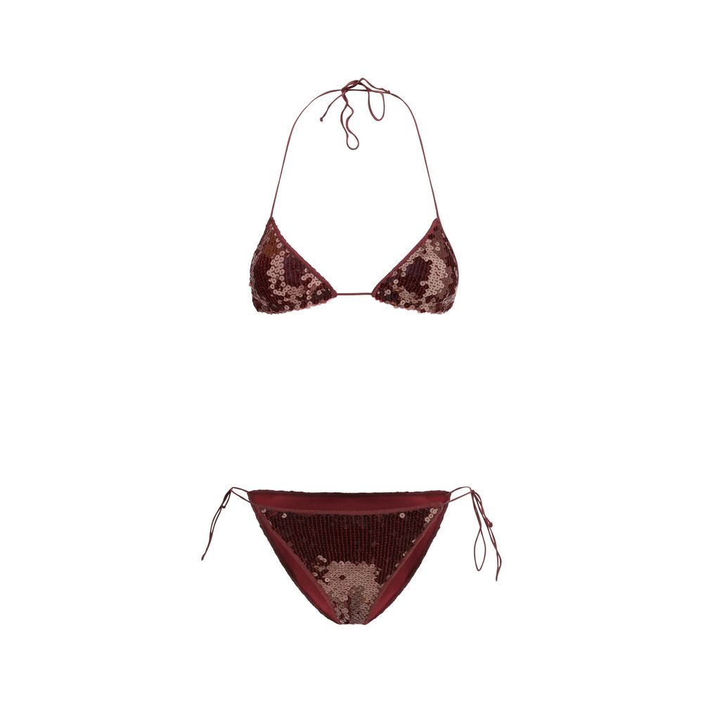 Oséree Bordeaux Polyamide Bikini Oséree