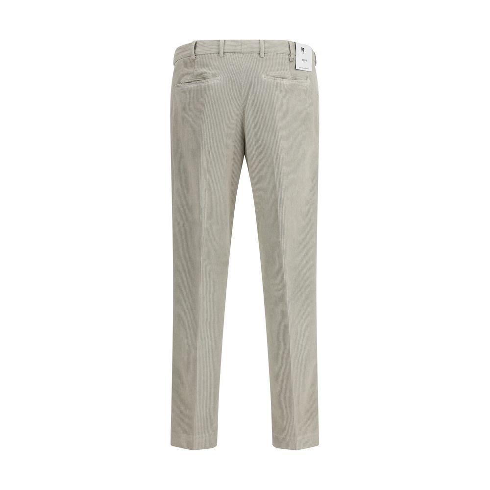 PT Torino Gray Cotton Casual Pants PT Torino