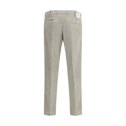 PT Torino Gray Cotton Casual Pants PT Torino