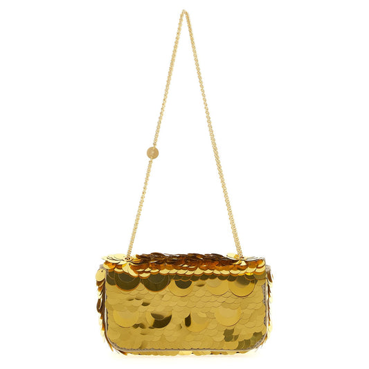 Paco Rabanne Gold Polyester Shoulder Bag