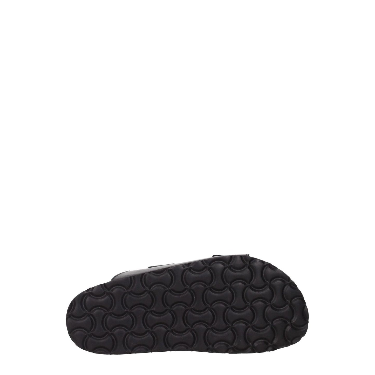 Palm Angels Black Leather Slippers Palm Angels